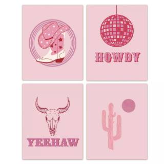 Cowgirl preppy wallpaper