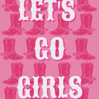 Cowgirl preppy wallpaper