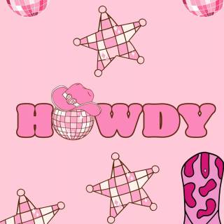 Cowgirl preppy wallpaper