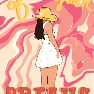 Cowgirl preppy wallpaper