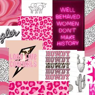 Cowgirl preppy wallpaper