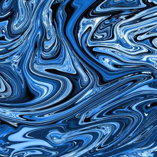 Abstract liquid blue wallpaper