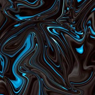 Abstract liquid blue wallpaper