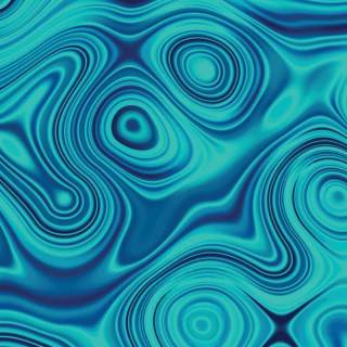 Abstract liquid blue wallpaper