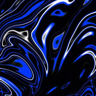 Abstract liquid blue wallpaper