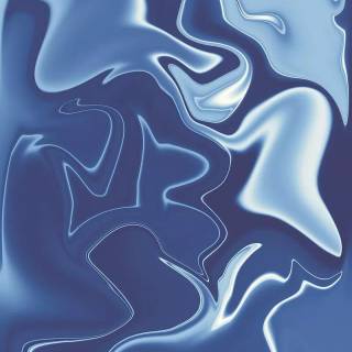 Abstract liquid blue wallpaper
