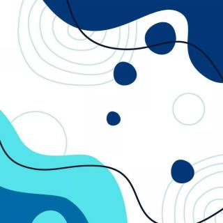 Abstract liquid blue wallpaper