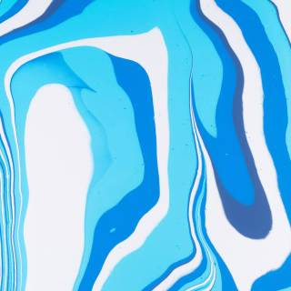 Abstract liquid blue wallpaper