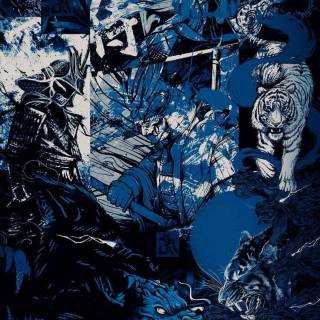 Dragon collage wallpaper