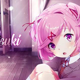 Natsuki PC wallpaper