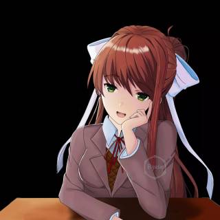 DDLC desktop 4k wallpaper