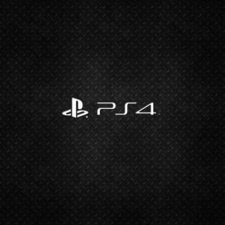 Black grunge PS4 wallpaper