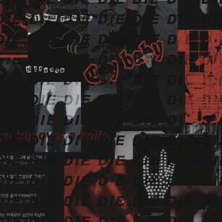 Black grunge PS4 wallpaper