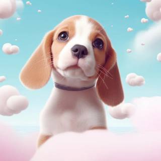 Cute Beagles wallpaper