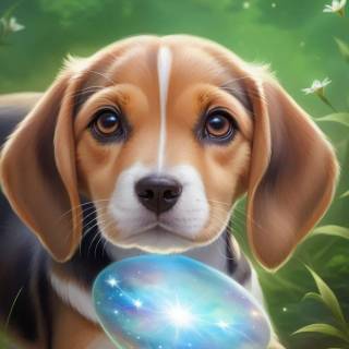 Cute Beagles wallpaper
