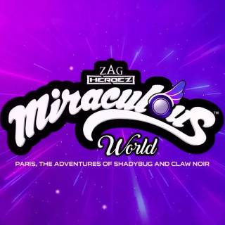 Miraculous World: Paris Tales of Shadybug and Claw Noir wallpaper