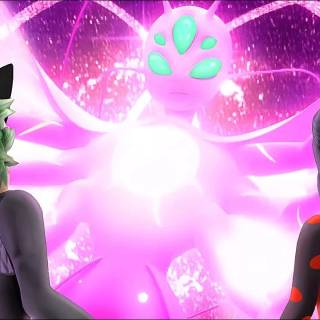 Miraculous World: Paris Tales of Shadybug and Claw Noir wallpaper