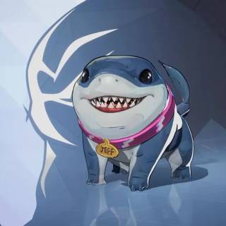 Jeff The Land Shark wallpaper