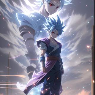 Goku and Gojo wallpaper