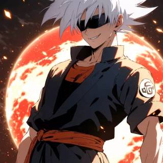 Goku and Gojo wallpaper