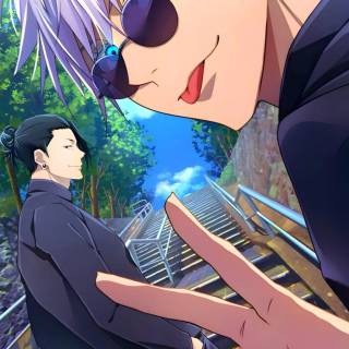 Goku and Gojo wallpaper