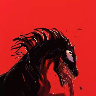 Venom horse wallpaper