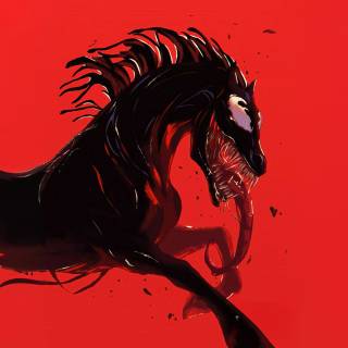 Venom horse wallpaper