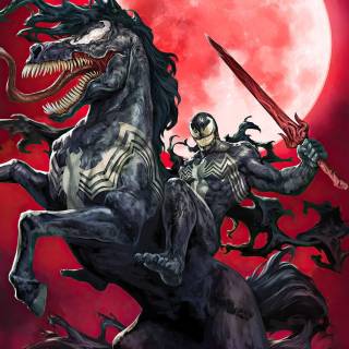 Venom horse wallpaper