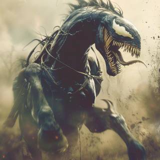 Venom horse wallpaper