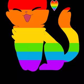 Gay cats wallpaper