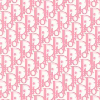 Dior pink wallpaper