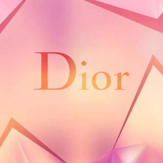 Dior pink wallpaper