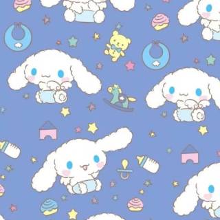 Cinnamoroll space wallpaper