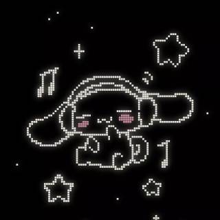 Cinnamoroll space wallpaper