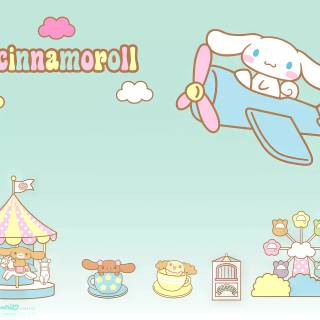 Cinnamoroll desktop HD wallpaper