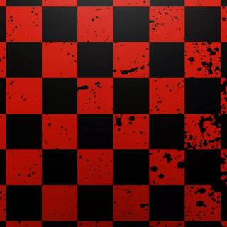 Pattern black and red wallpaper