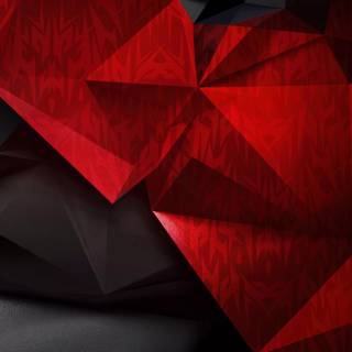 Pattern black and red wallpaper