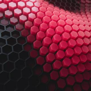 Pattern black and red wallpaper