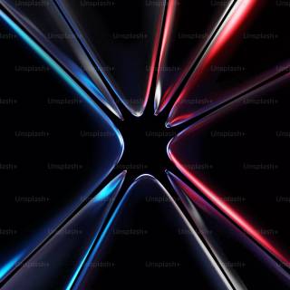 Pattern black and red wallpaper