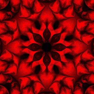 Pattern black and red wallpaper
