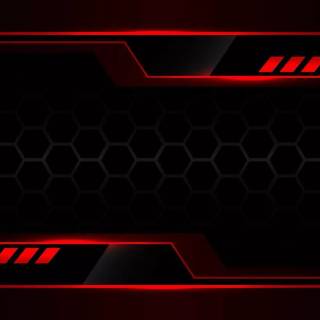 Pattern black and red wallpaper