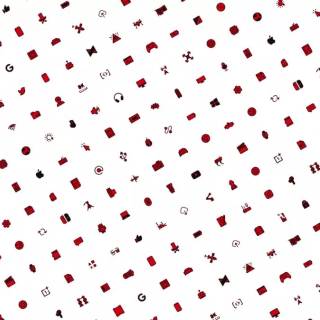 Pattern black and red wallpaper
