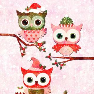 Kawaii winter iPhone wallpaper