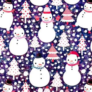 Kawaii winter iPhone wallpaper