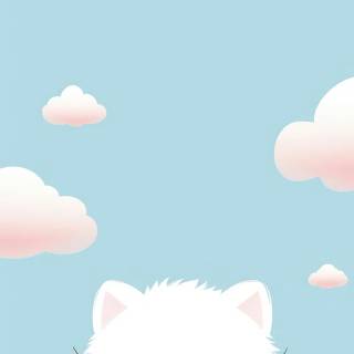Cartoon cute animals phone wallpaper
