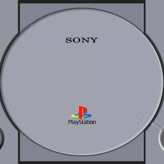 Retro Playstation desktop wallpaper