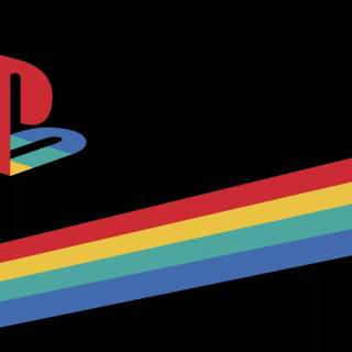 Retro Playstation desktop wallpaper