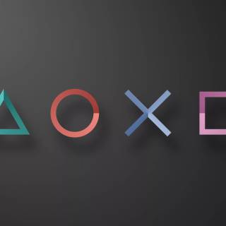 Retro Playstation desktop wallpaper