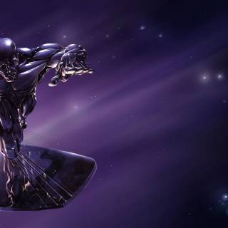 Silver Surfer desktop wallpaper