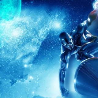 Silver Surfer desktop wallpaper